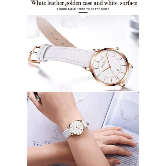 Women\'s Watches for Ladies Female Wrist Watch Leather Band Waterproof Thin main image 10